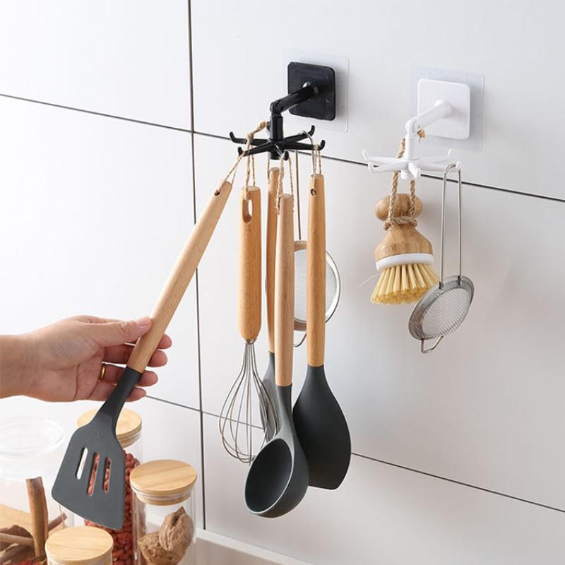 360°Hooks™ - Crochets de cuisine rotatifs à 360° - SurfaceRangement