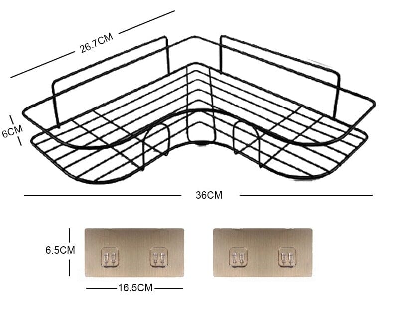 MonRangeTout™ - Etagère multifonction de bain - SurfaceRangement