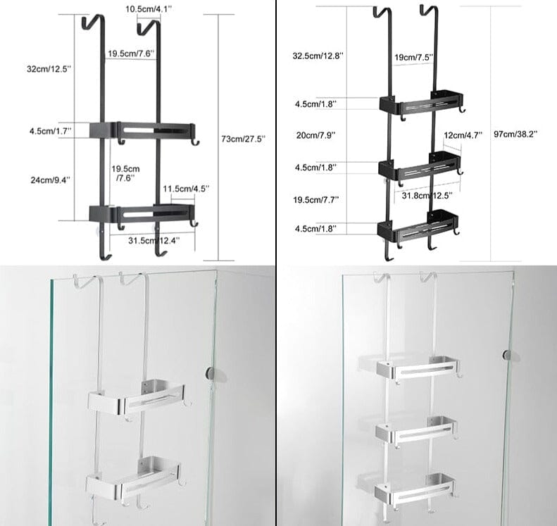 Organishower™ - Support pour produits de bain - SurfaceRangement