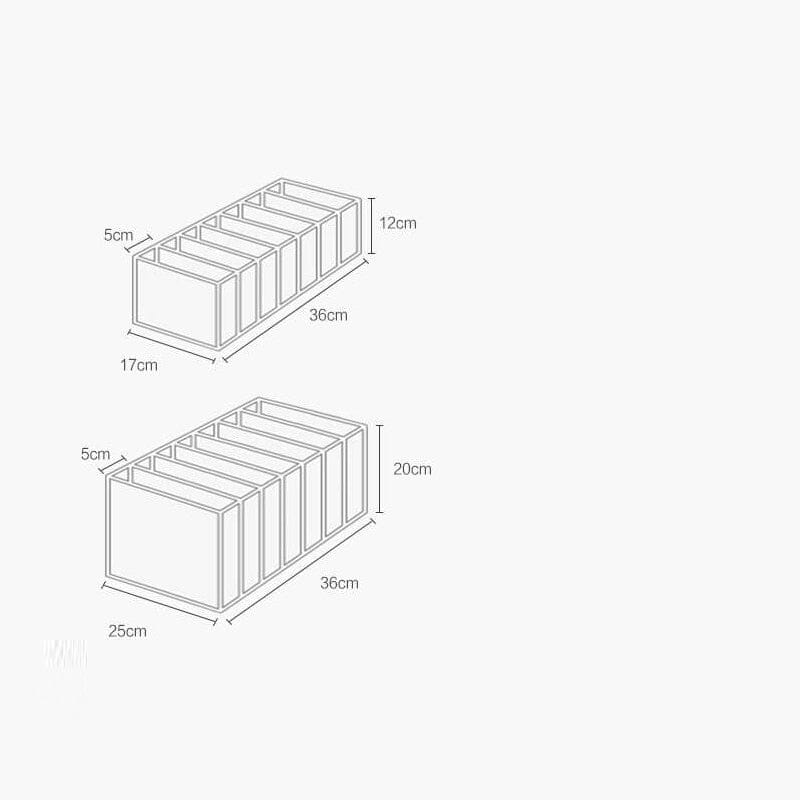 CompartStock™ - Boite de rangement souple - SurfaceRangement