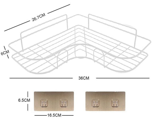 MonRangeTout™ - Etagère multifonction de bain - SurfaceRangement